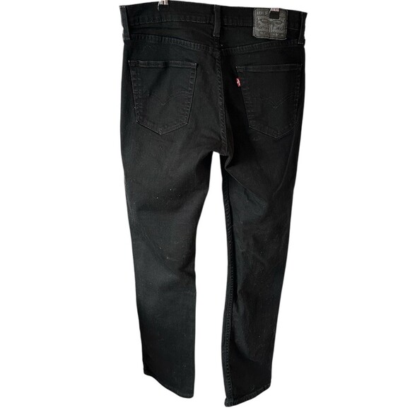 Levi's 511 Slim Fit Jeans Men's W34 L30 Black Denim Zip Fly 5-Pocket - Picture 2 of 6